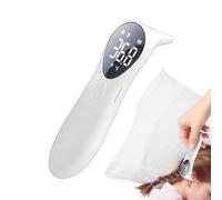 Capteur de température infrarouge - Affichage temporel de 5,7 x 1,96 pouces, précision de lecture instantanée sans contact, mode double unité celsiuss fahrenheitt, corps de sonde haute sensibilité