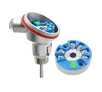 Capteur de température Module de température intégré Intelligent 4-20ma, capteur thermique PT100, Thermocouple M20 x 1.5(0-150C 4-20MA,50mm)