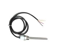Capteur de température NTC Thermocouple 10K G1/2 ", filetage 20MM, fil 1M, sonde de mesure de la température de l'eau 30/50/100/150MM(10K 8x150mm probe)