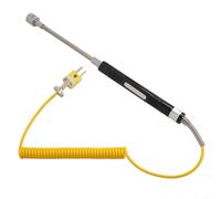 Capteur de température portable de type K pour thermocouple de surface NR-81530 - Haute précision - Réponse rapide - Sonde en acier inoxydable - Mesure -50 à 500 °C (NR-81532B)