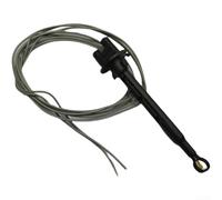 Capteur de température pour évaporateur de climatisation pour 508 C5, compatible avec OE N100468L N100936X 6445XL, matériau ABS, noir