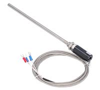 Capteur de Température PT100 Capteur de Thermocouple Haute Précision -200~450 ℃ Sonde de Thermocouple 200 Mm / 7,9 Pouces avec Fil 2000 Mm / 78,7 Pouces