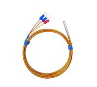 Capteur de température PT100, sonde étanche haute température 350 °C, capteur de mesure de résistance industrielle RTD en platine(A 0.5M)