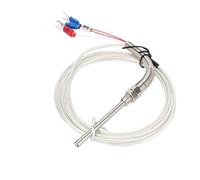 Capteur de température PT100, sonde multitype RTD en platine avec câble PFTE à trois fils, 1 pièce(Copper Nose Type0.5M)