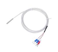 Capteur de température PT100, sonde multitype RTD en platine avec câble PFTE à trois fils, 1 pièce(Regular Type 1M)