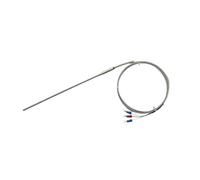 Capteur de température, sonde de flexion flexible PT100/K, non mis à la terre, 1 mm, 2 mm, 3 mm, 5 mm, thermocouple gainé(K- 1x150mm-1.5m)