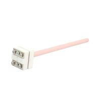 Capteur de température sonde WRP-100 Thermocouple platine Rhodium Type S 0-1600 ℃ for le four électrique à moufle(Length 350mm)