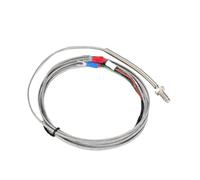 Capteur de température thermocouple à câble de type KJ PT100, vis M6 WRNT-02, 1 pièce(M6 K Type 2m)