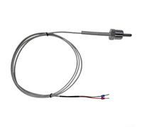Capteur de température thermocouple de type K en acier inoxydable pour four et friteuse avec fil métallique pour réduire les interférences et raccord fileté à vis