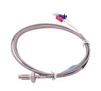 Capteur de température thermocouple PT100 RTD KJ, 400°C, 800°C, vis M6, 1 pièce(K 3.0M)