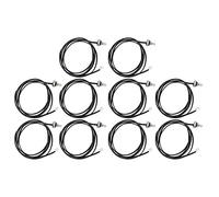 Capteur de thermistance Sonde de température Haute précision Réponse rapide Tête hexagonale Filetage M8 Longueur de câble de 1 mètre Ensemble de 10 pièces pour système thermique (50K)