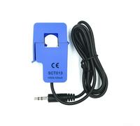 Capteur de transformateur de courant Split Core 10-100 A Appareil de mesure de courant AC non invasif avec noyau de ferrite d'ouverture de 13 x 13 mm et câble de 1,5 m pour contrôle du moteur (100 A
