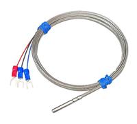 Capteur de Type sonde haute température Pt100, résistance thermique platine 450 ℃, 1 pièce(1m)