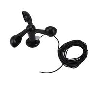 Capteur De Vent, Câble étanche De 8 M, Trou De Montage De 4 Cm, Anti-interférence, Détecteur De Vitesse du Vent à 3 Tasses pour L'extérieur 0 à 3,8 V