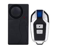 Capteur de vibration portable - Alarme de mouvement 110 dB - Système de sécurité à volume réglable - Dispositif antivol sans fil - Protection pour moto, vélo, voiture, scooter, alarme de sécurité