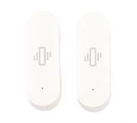 Capteur de vibrations pour plateforme intelligente Tuya et application - Détection de chocs en temps réel - Alertes de mouvement - Plage de sensibilité réglable - Tension d'entrée de 3 V (2 pièces)