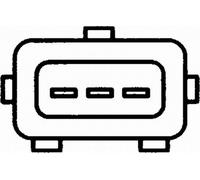 Capteur de vilebrequin HELLA pour VW LT 28-46 II Fourgon (2DA/ 2DD/ 2DH)