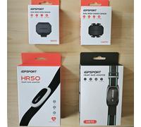 Capteur de vitesse de Cadence iGPSPORT accessoires de cyclisme CAD70 SPD70, moniteur de fréquence cardiaque HR50 HR70 pour ordinateur de vélo Bluetooth ANT + HR50 pour la poitrine