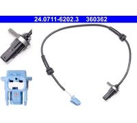 Capteur de vitesse de roue ABS 24.0711-6202.3 ATE pour NISSAN CABSTAR