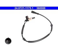 Capteur de vitesse de roue ABS 24.0721-1175.1 ATE pour RENAULT MEGANE I Coach