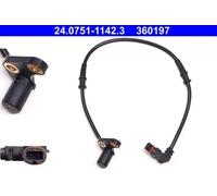 Capteur, vitesse de roue ATE 24.0751-1142.3 droite