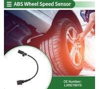 Capteur De Vitesse De Roue Abs Arrière Gauche Ou Droit Système Freinage Antiblocage No.1J0927807D Pour Audi A3 8L1 Pour Audi Tt 8N3 8N9 Pour Seat Leon Pour Skoda Octavia 1U2 1U5