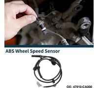 Capteur De Vitesse De Roue Abs Avant Droit Capteur Abs Système De Freinage Antiblocage N°47910-Ca000 Pour Nissan Murano 2003-2007