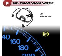 Capteur De Vitesse De Roue Abs Avant Gauche Capteur Abs Système De Freinage Antiblocage N°95670B4300 Pour Hyundai I10 2014-2019