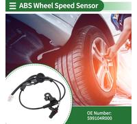 Capteur De Vitesse De Roue Abs Capteur Abs Capteur De Système De Freinage Anti-Blocage No.599104R000 Pour Hyundai Sonata 2012 1 Pc Arrière Gauche