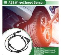 Capteur De Vitesse De Roue Abs Capteur Abs No.68309284Aa/68309284Ab/68309284Ac/68309284Ad/68563832Aa Pour Jeep Compass Pour Fwd 2017-2025 1 Pc Arrière Gauche