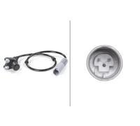 Capteur de vitesse de roue ABS Essieu arrière 6PU 010 039-501 HELLA pour BMW