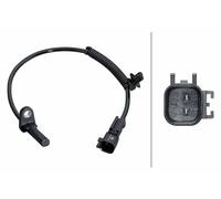 Capteur de vitesse de roue ABS Essieu arrière Principe de Hall 6PU 358 217-951