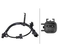 Capteur de vitesse de roue ABS Essieu arrière Principe de Hall 6PU 358 218-681
