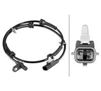 Capteur de vitesse de roue ABS Essieu arrière Principe de Hall 6PU 358 218-951