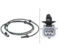 Capteur de vitesse de roue ABS Essieu avant Capteur actif 6PU 012 679-811 HELLA
