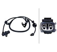 Capteur de vitesse de roue ABS Essieu avant inductif 6PU 358 218-051 HELLA