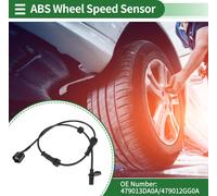 Capteur De Vitesse De Roue Abs Kit De Capteur Abs No.479013Da0A/479012Gg0A Pour Nissan Sentra 2013-2019 Berline Us Seulement 1 Pièce Arrière Gauche