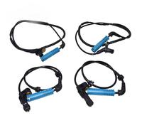 Capteur de vitesse de roue Compatible Avec 3 Pour E46 1998-2005 Pour E46 2001 2002 2003 2004 2005 Avant Arrière Gauche Droite 4Pièces Roue Capteur ABS Vitesse OEM: 34526792897 34526792897