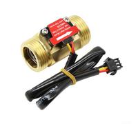 Capteur Débit Eau Chaude -20 à 100°C pour robuste Capteur Débit | Interface G3/4 standard, installation pour facile, résistance , durabilité longue durée, tuyauterie