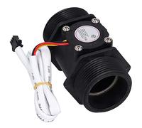Capteur Débit Eau YF-DN40 DC 3-24V Compteur Débit G1.5in Débitmètre Turbine Effet Hall pour Distributeur Eau Machine Carte