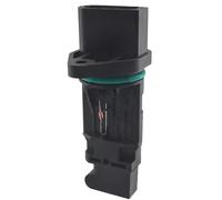 Capteur débitmètre d'air Capteur De Débit D'air Massique Pour Voiture Pour A6 Pour Avant 0281002461 0986284007 2001-2011 Adaptateur Connecteur Automotive Massique MAF(Noir)