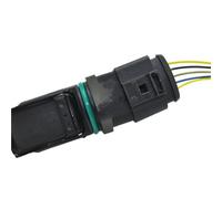 Capteur débitmètre d'air Capteur De Débit D'air Massique Pour Voiture Pour A6 Pour Avant 0281002461 0986284007 2001-2011 Adaptateur Connecteur Automotive Massique MAF(Noir 1)