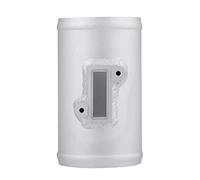 Capteur d'écoulement d'air de 76 mm, KIMISS Mass Mass Aluminium ALLIAG AIR METOR MAF AIR METTER MONT (Diamètre extérieur 76 mm)