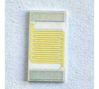 Capteur d'électrode interdigitée en céramique d'alumine avec fonction de chauffage - électrode peigne, électrode de substrat, 1 pièce, 13,4x7x0,635 mm, 8 paires
