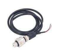 Capteur d'émetteur de transducteur de pression 4-20 mA, capteur de pression avec prise d'aviation G1/4, plage 0-1,6 MPa pour eau, carburant, air, ABS durable et construction en