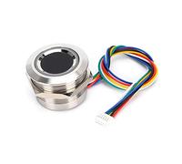 Capteur d'empreintes digitales R503, module de reconnaissance d'empreintes digitales capacitif circulaire avec anneau lumineux bicolore adapté pour le contrôle d'accès et la sécurité auxiliaire