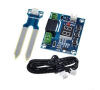 Capteur d'humidité du sol 12 V XHM214 avec affichage numérique de l'humidité et module d'arrosage automatique pour une irrigation efficace des plantes