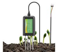 Capteur d'humidité du sol 8 en 1 RS485 avec pH, humidité, température, salinité NPK pour la surveillance des sols en temps réel