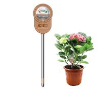 Capteur d'humidité du Sol, kit de Test de Sol Multifonction 4 en 1, testeur d'humidité pour - Testeur d'humidité du Sol Multifonctionnel pour d'intérieur et d'extérieur