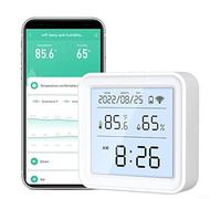 Capteur d'humidité et de température intelligent LCD pour thermomètre hygromètre Zigbee avec stockage et exportation de données pour la surveillance du climat